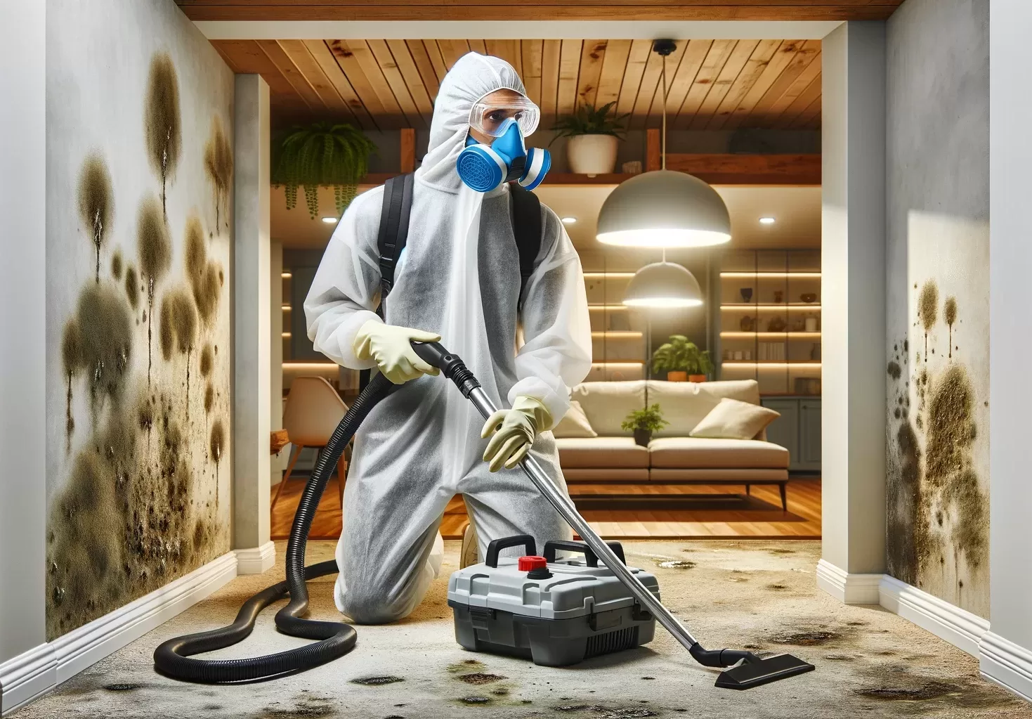 Mold remediation service