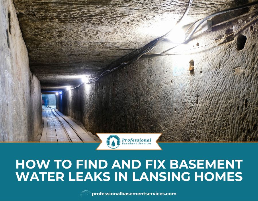 Basement Water Leak Lansing