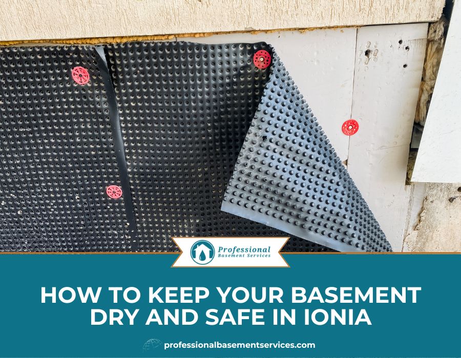 Basement Waterproofing in Ionia