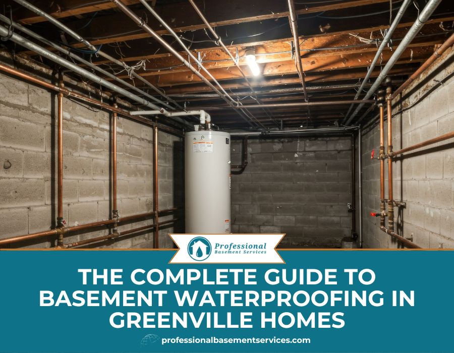 Basement Waterproofing in Greenville